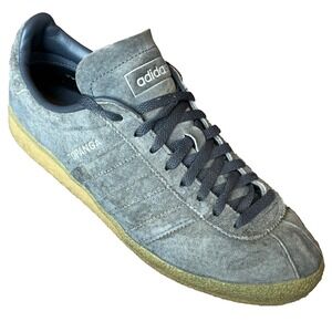 Adidas Topanga Sneakers Gray Suede Leather Gum Women 8.5 Men 7.5 UK 7 EU 40 2/3